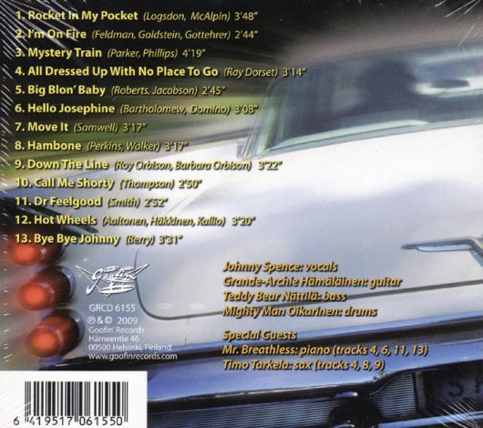 Johnny Spence&Doctor's Order-Full Throttle No Brakes cd (2009) - Image 2