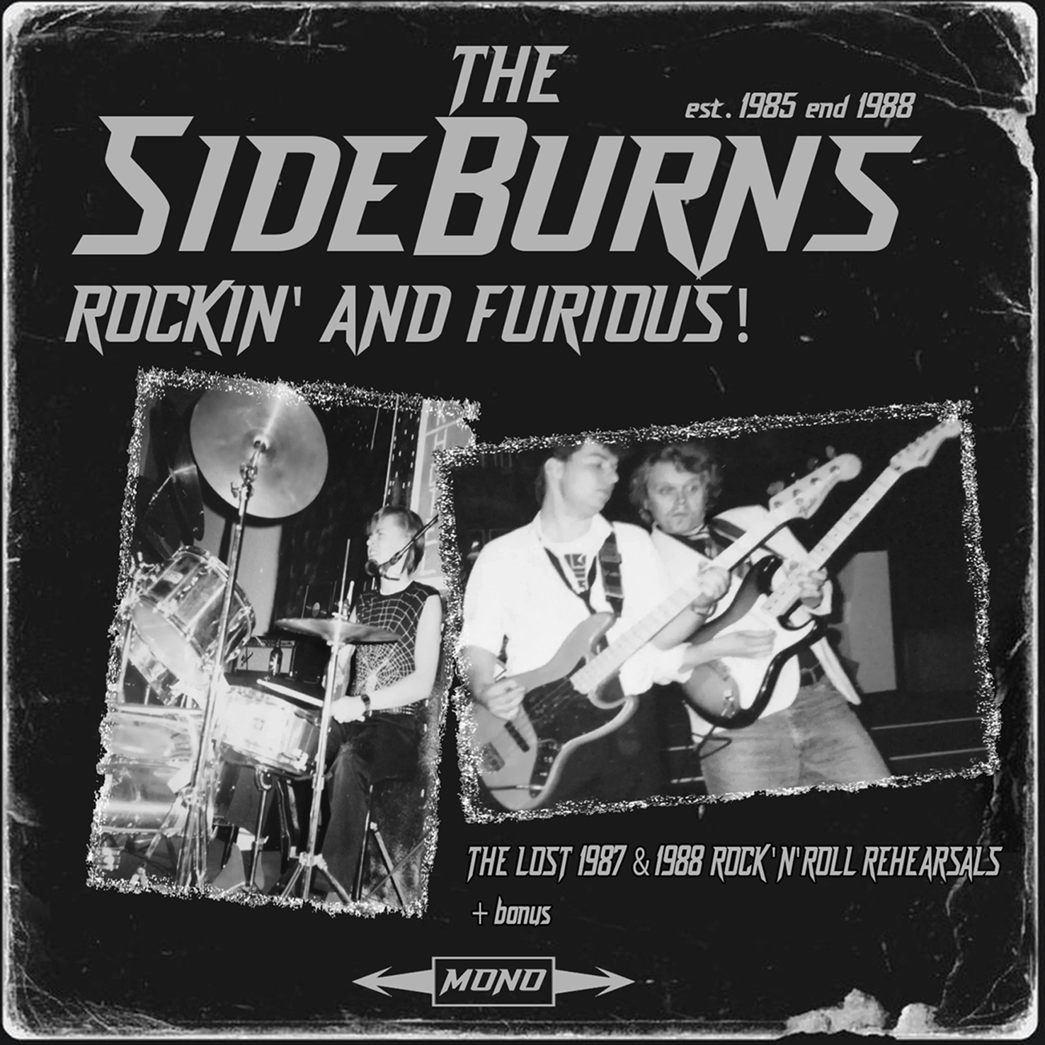 The SideBurns-"Rockin' and Furious! (CD 2025)