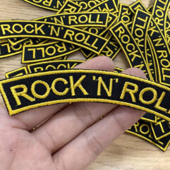 ROCK 'N' ROLL KANGASMERKKI 3
